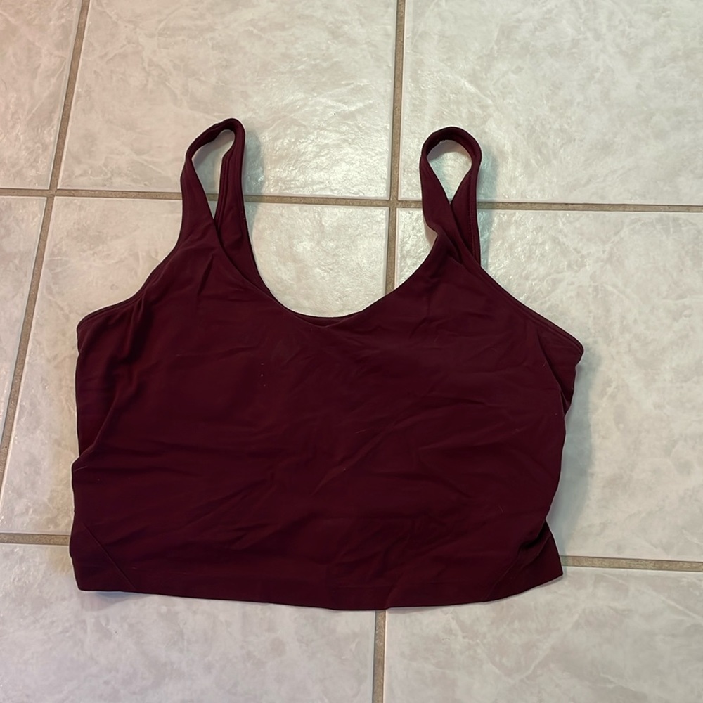LULULEMON ALIGN TANK - size 10